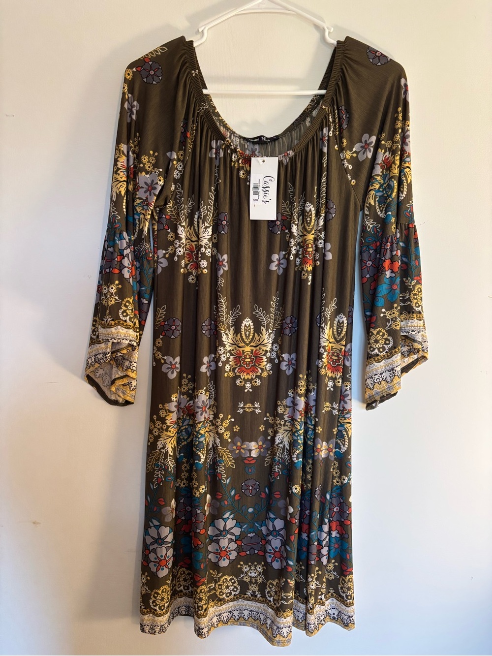 Boutique Boho Midi Dress Size M